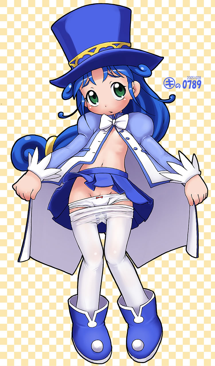 moe 84641 fushigiboshi_no_futago_hime kei_jiei loli pantsu pantyhose panty_pull rein.jpg